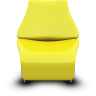 Yellow Seat Icon 96x96 png