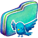 Green Birdie Folder Icon