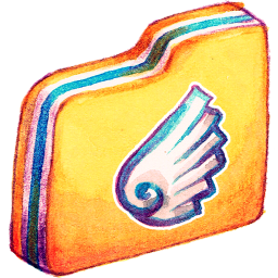 Yellow Wing Icon 256x256 png