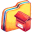 Yellow Mailbox Icon 32x32 png