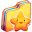 Yellow Starry Icon 32x32 png