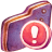 Violet Important Folder Icon