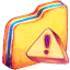Yellow Caution Icon 64x64 png