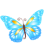 Butterfly Blue Icon