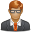 User Office Man Icon 32x32 png