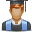 User Student Man Icon 32x32 png
