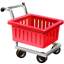 Empty Shopping Cart Icon 64x64 png