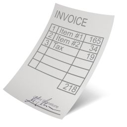 Invoice Icon 256x256 png