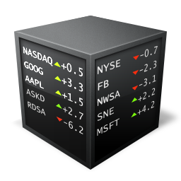 Stock Market Icon 256x256 png