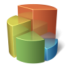 Pie Chart Icon 96x96 png