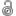 Disabled Unlock Icon 16x16 png