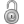 Disabled Unlock Icon 24x24 png