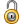 Regular Unlock Icon 24x24 png