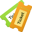 Tickets Icon 128x128 png
