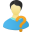 Male User Help Icon 32x32 png
