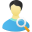 Male User Search Icon 32x32 png