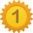 Number 1 Icon 48x48 png