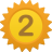 Number 2 Icon 48x48 png