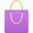 Shopping Bag Purple Icon 48x48 png