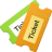 Tickets Icon 48x48 png