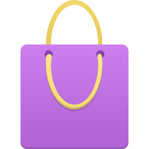 Shopping Bag Purple Icon 512x512 png