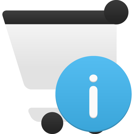 Shopping Cart Info Icon 512x512 png