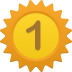 Number 1 Icon 72x72 png