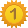 Number 1 Icon 96x96 png