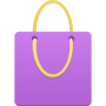 Shopping Bag Purple Icon 96x96 png