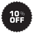 10% Discount Icon