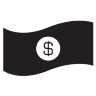 One Dollar Icon 96x96 png