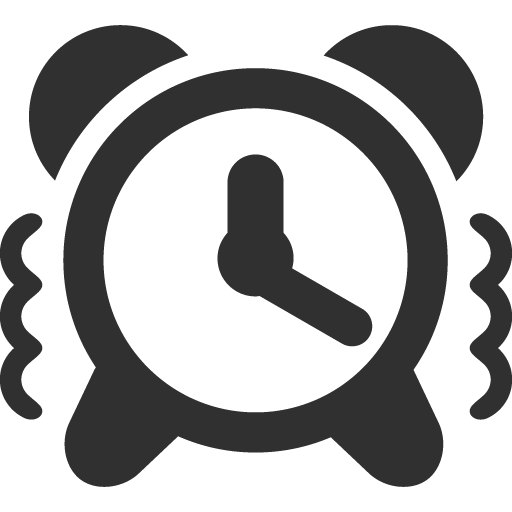 Alert Clock Icon 512x512 png