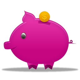Piggy Bank Icon 256x256 png