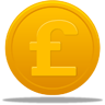 Coin Pound Icon 96x96 png
