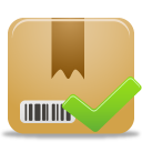 Package Accept Icon 128x128 png