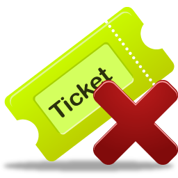 Remove Ticket1 Icon 256x256 png