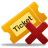 Remove Ticket Icon 48x48 png