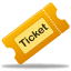 Ticket Icon 64x64 png