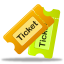Tickets Icon 64x64 png