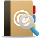 Addressbook Search Icon 128x128 png