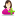Add Female User Icon 16x16 png