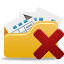 Open Folder Delete Icon 64x64 png