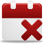 Remove Event Icon 64x64 png