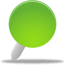 Pin Green Icon