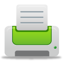 Printer Green Icon