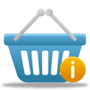 Shopping Basket Info Icon