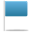 Flag Blue Icon 32x32 png
