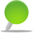 Pin Green Icon 48x48 png