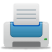Printer Blue Icon