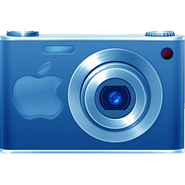 Camera Blue Icon 364x364 png